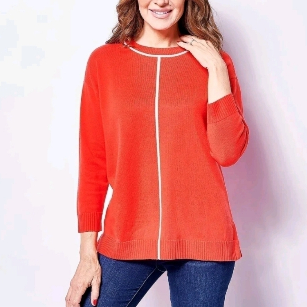 ISAAC MIZRAHI LIVE! medium lightweight sweater